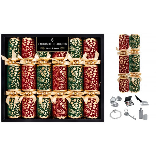 Picture of EXQUISITE CHRISTMAS CRACKERS 13.5 INCHES - 6 PACK